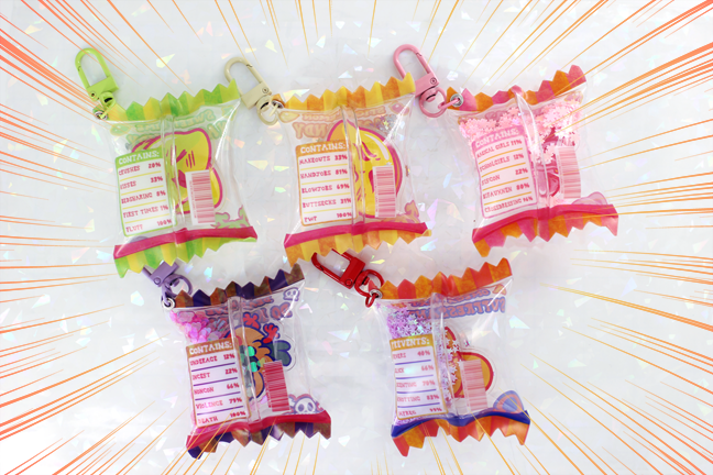 yaoi candy keychains