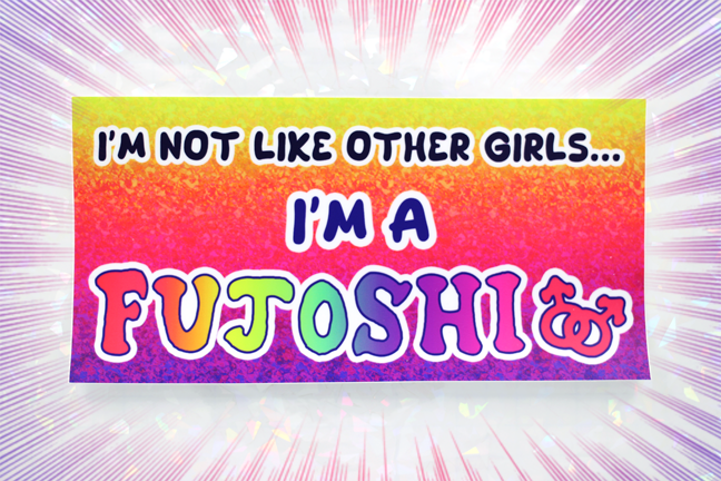 fujoshi bumper sticker