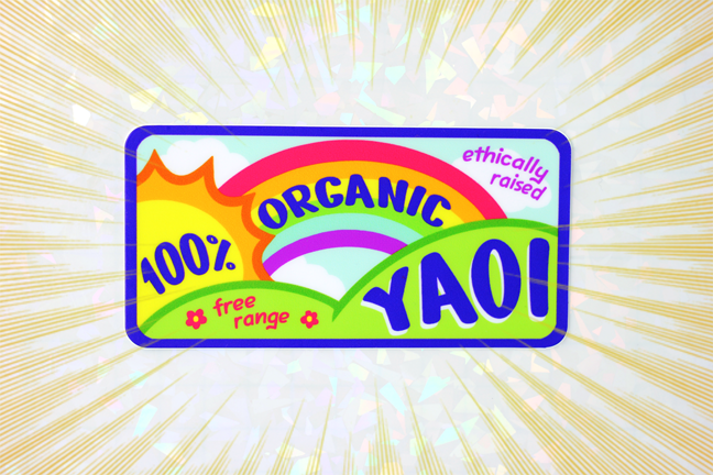 organic yaoi stickers