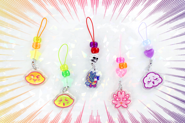 yaoi candy phone charms