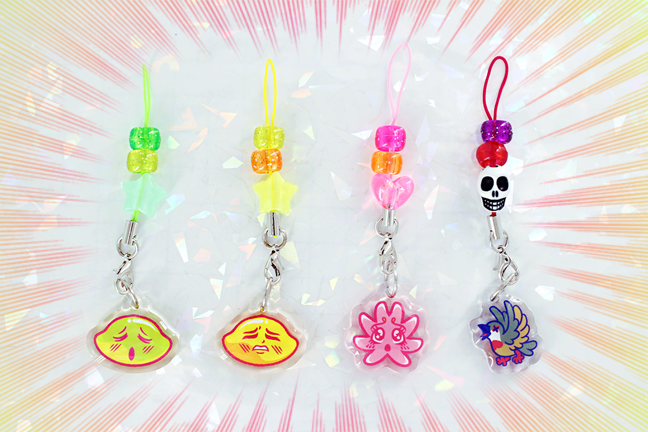 yaoi candy phone charms